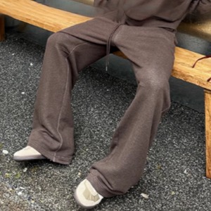 コーヒーカラースウェットパンツ（別売りでセットアップのトップスあり）　0858