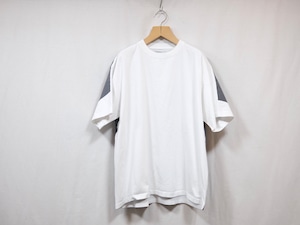 UNTRACE” SOLID PRINT TEE SHIRT GREY”