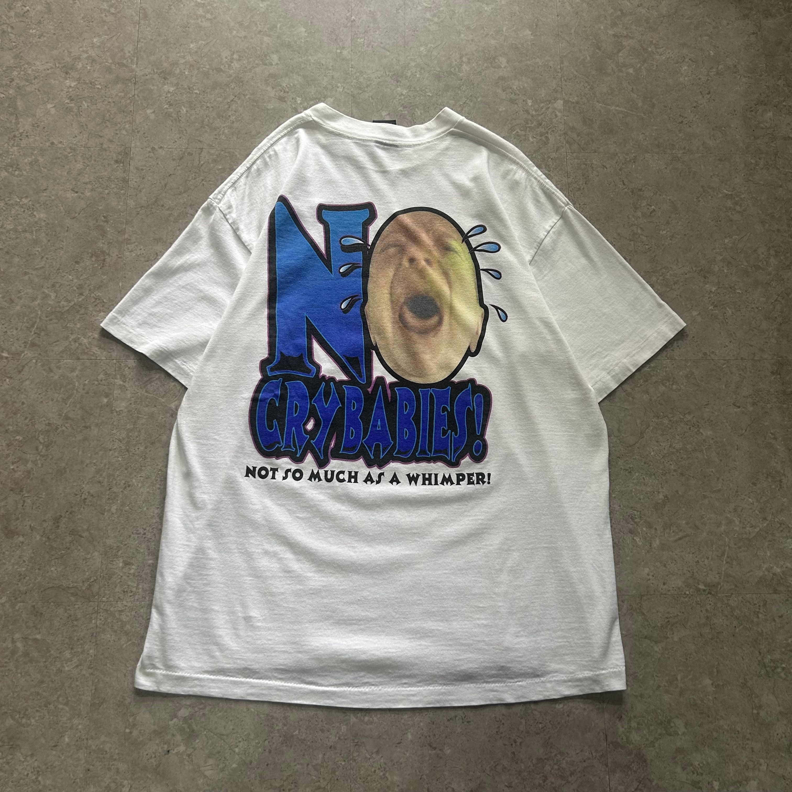 90s NO FEAR "no crybabies !" T-shirt【仙台店】