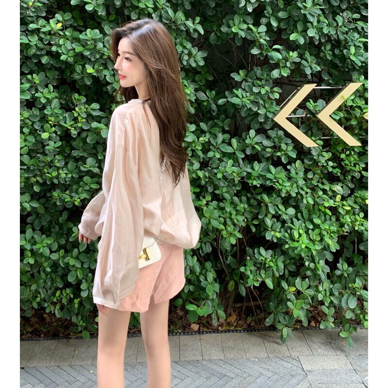 薄手シャツ トップス ストレッチウェストルーズショーツ サマー エラスティック 伸縮 夏物 ブルマー ガールズファッション39418815882