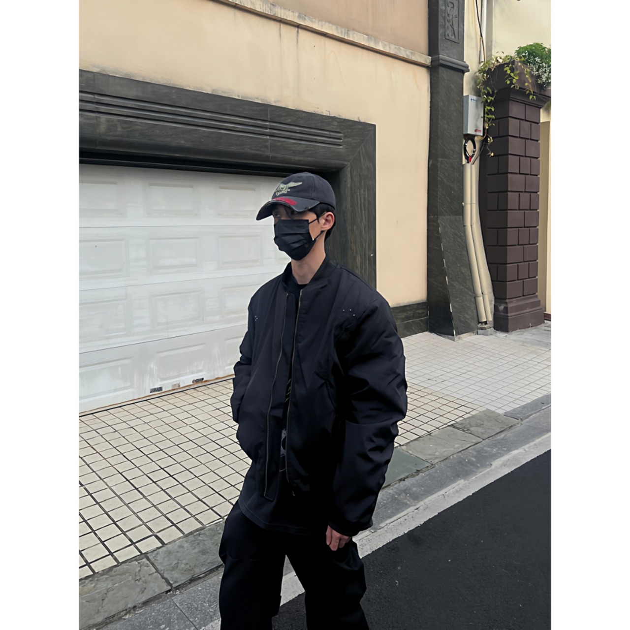 【暖かさUP】リベット刺繍 中綿ジャケット T1981