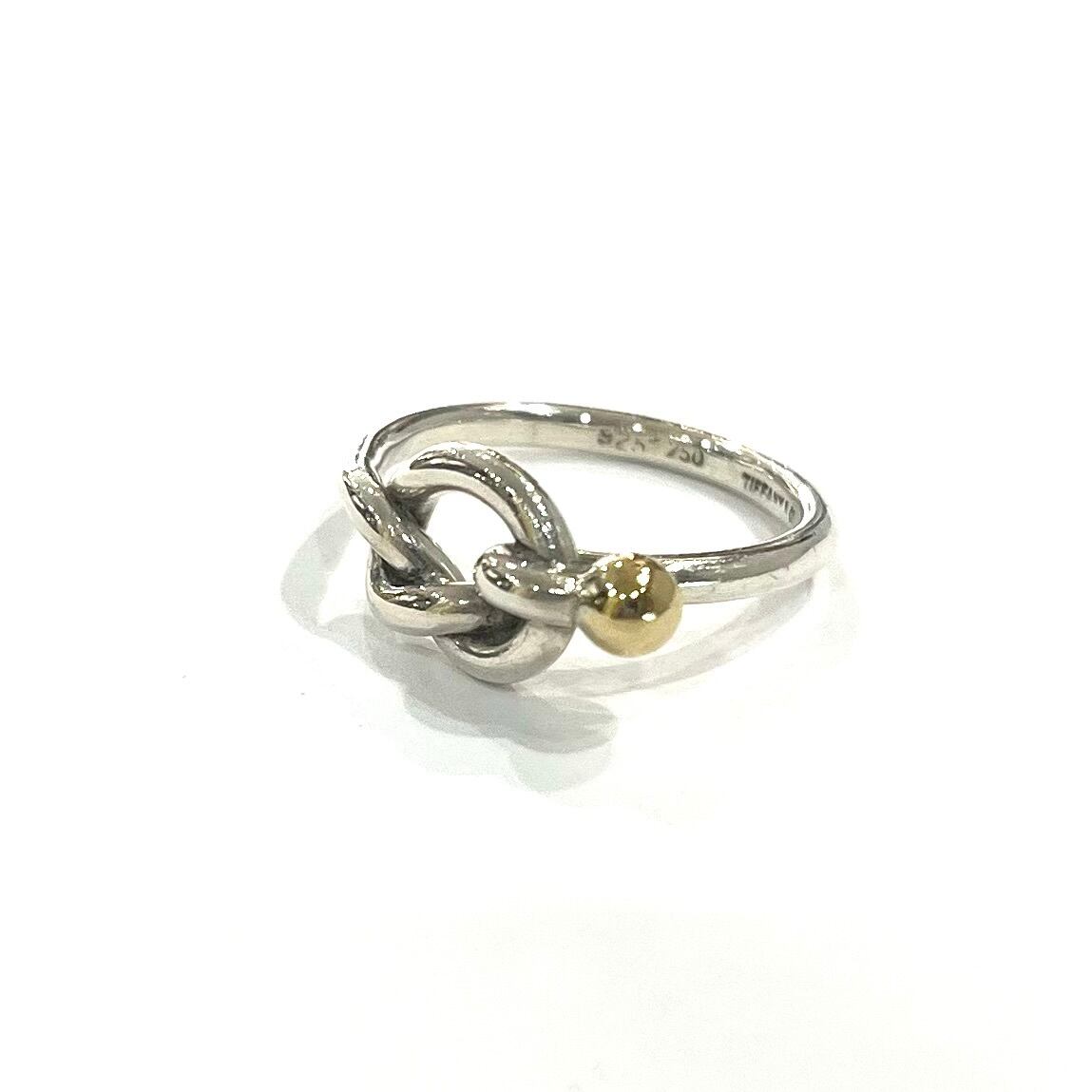 Tiffany&co シルバー925 ツイストデザインリング VINTAGE】TIFFANY&Co. ティファニー ツイスト リング《シルバー925