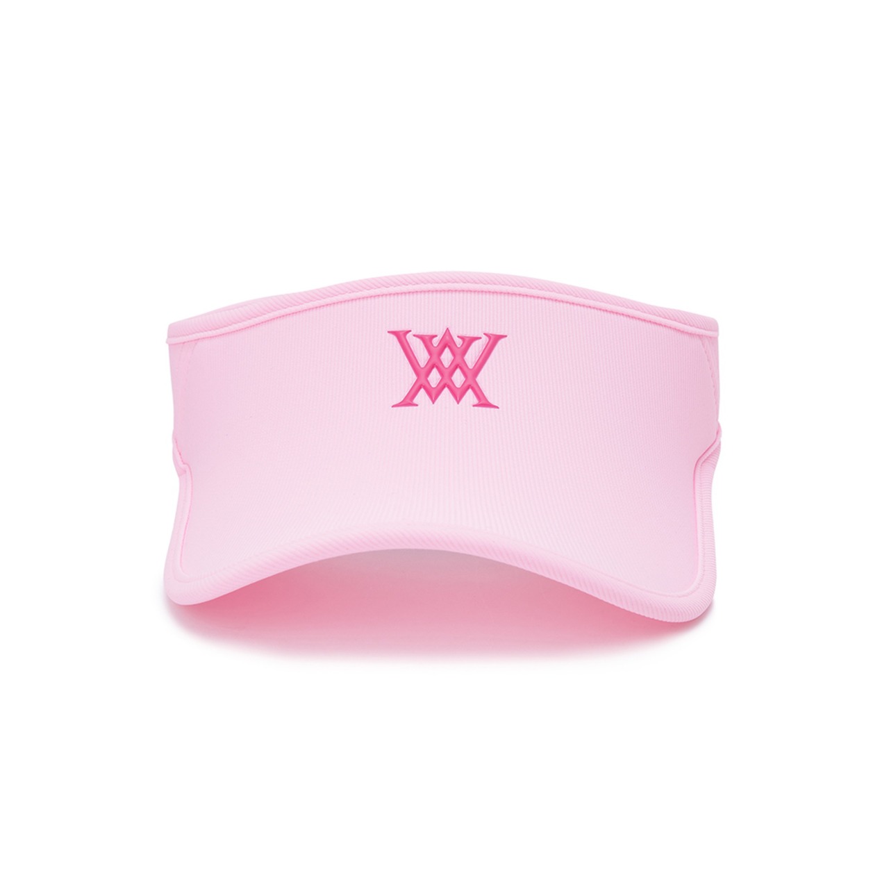 (Women) Ribbed Duck Sun visor [サイズ: F(AGDUWCP22PIF)] [カラー: PINK]