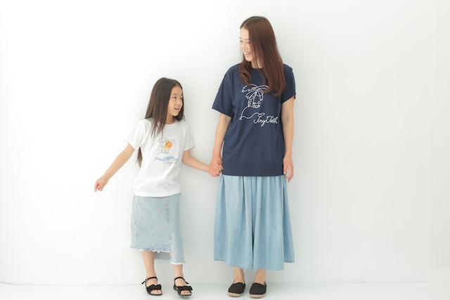 【大人用】ビーチデザインTシャツ