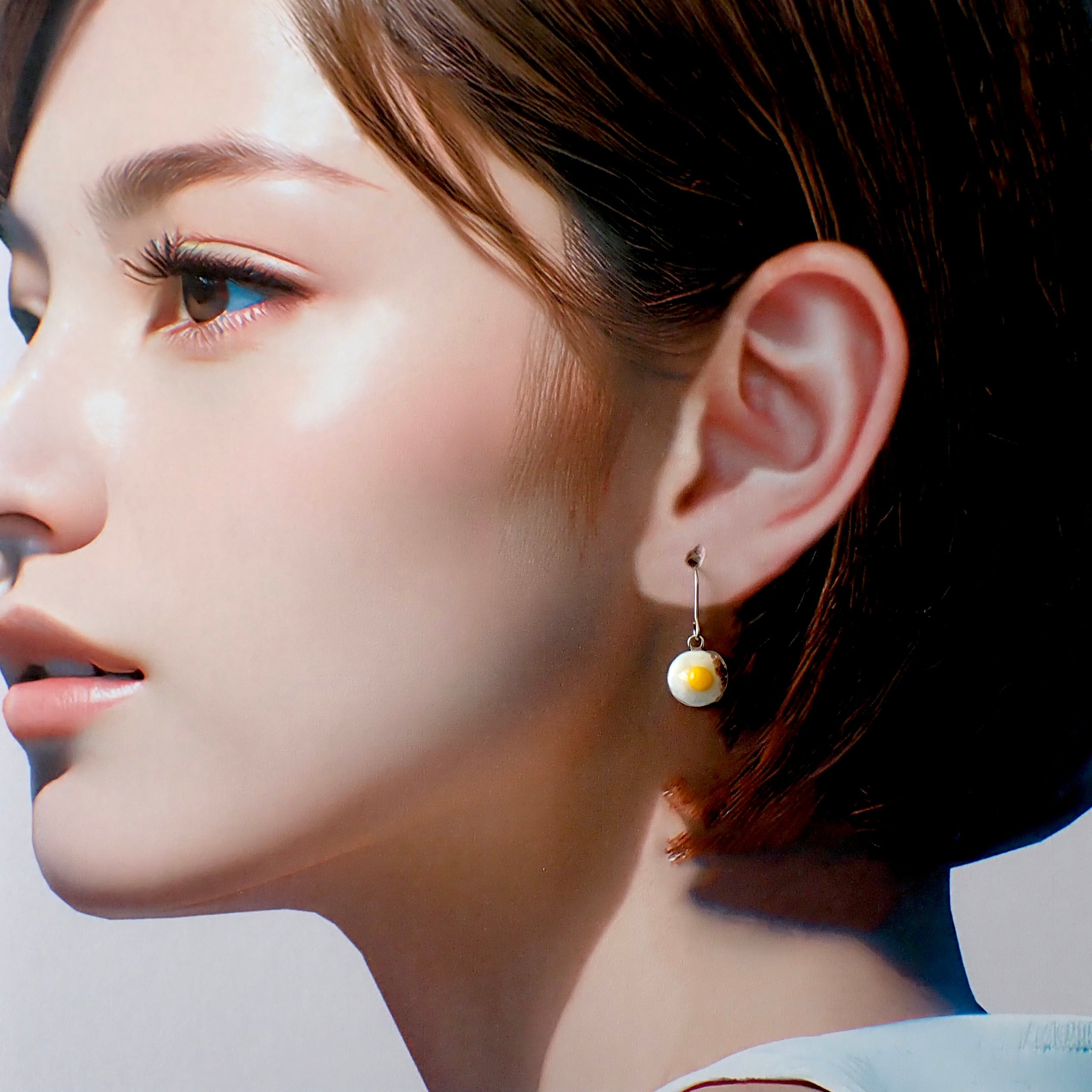 目玉焼き ピアス / イヤリング | シー・エトワール