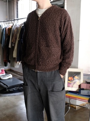 【STEAF】 STONE WALL CARDIGAN