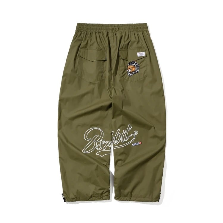23-24 BSRABBIT RACING PATCH SUPER WIDE PANTS スノーボード ウェア 