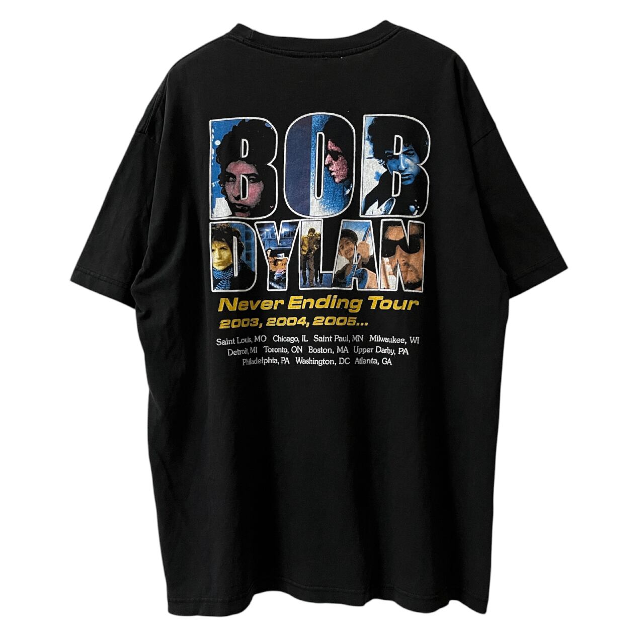 Bob Dylan 2005 Never Ending Tour Band Tee | Vintage High Line