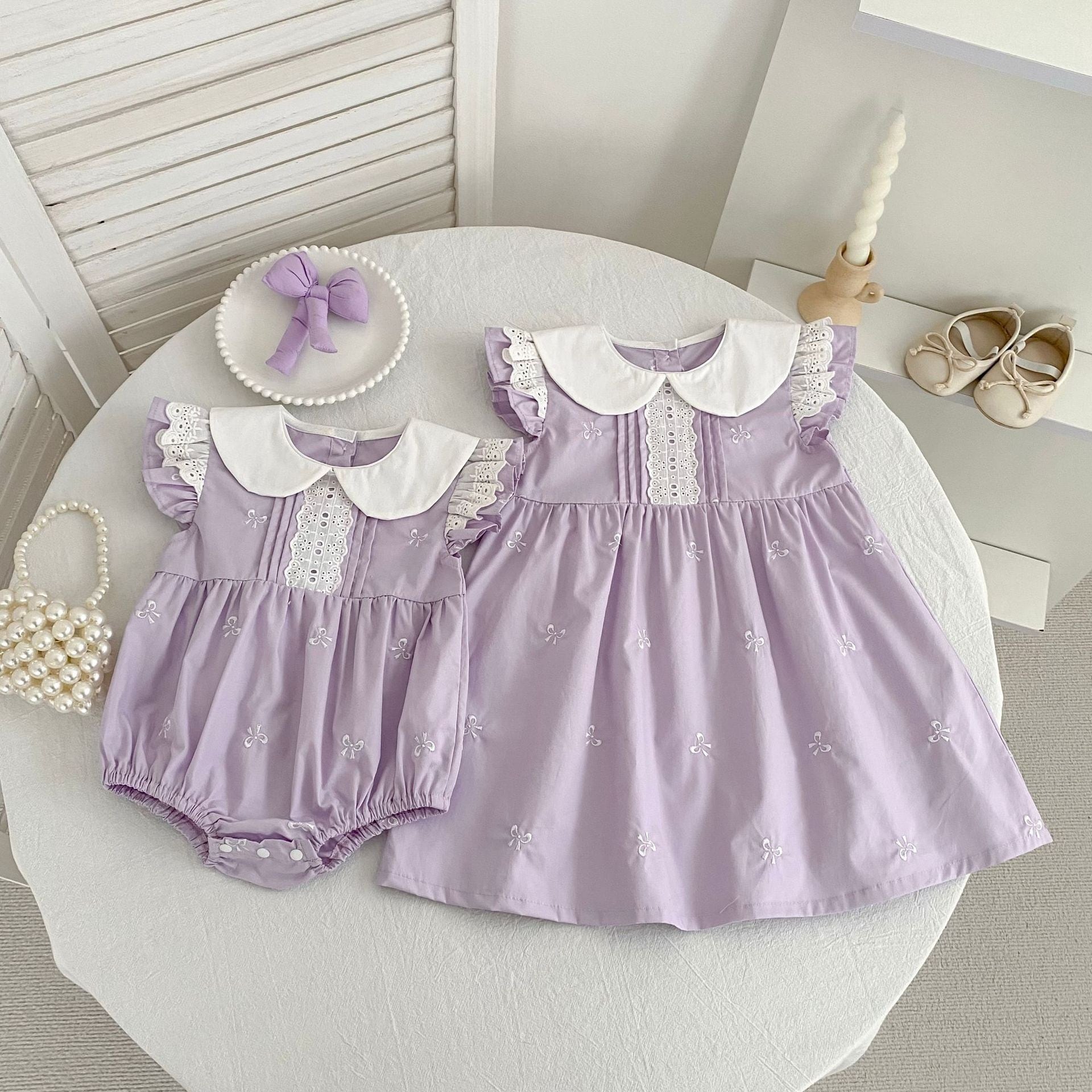 ロンパース・カバーオール CARAMEL LAVENDULA BABY SET BERRY BUD 12M 7795151?wid=400&hei=400&