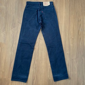 【LEVI'S】501 USA製 90年代 W31 L34 ブラックジーンズ アメリカ古着