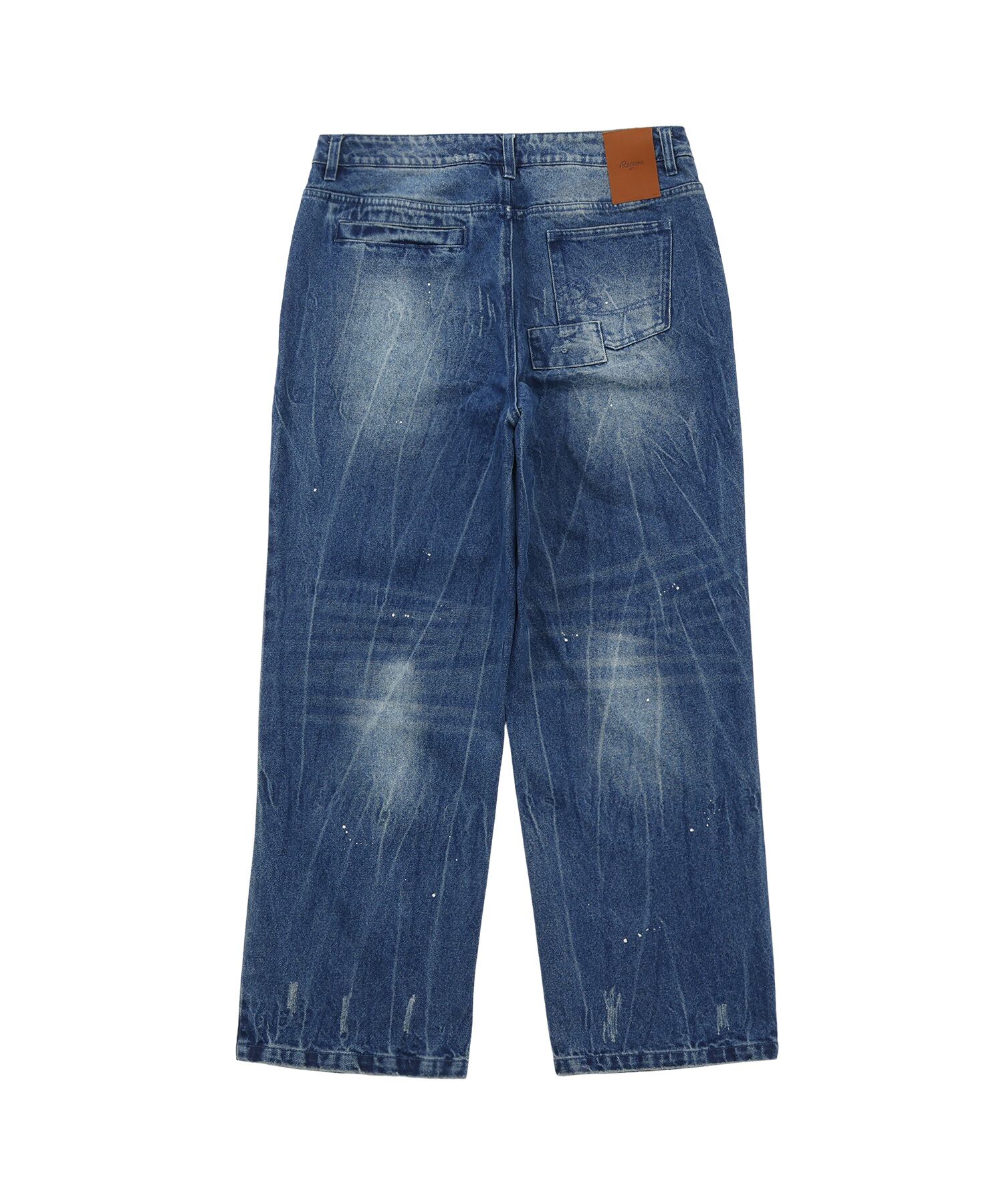 Re:room】VINTAGE CRUSH WIDE DENIM［REP292］ | #Re:room（リルーム）