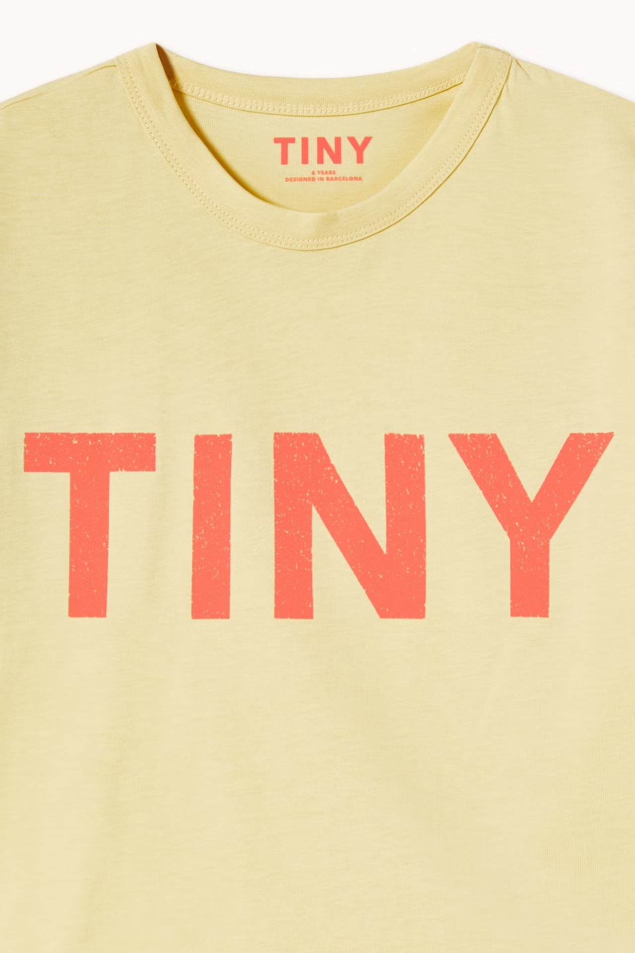 今季tinycottons Tシャツ TINYCOTTONS / TINY LOGO TEE - dusty yellow | monchou (モンシュー