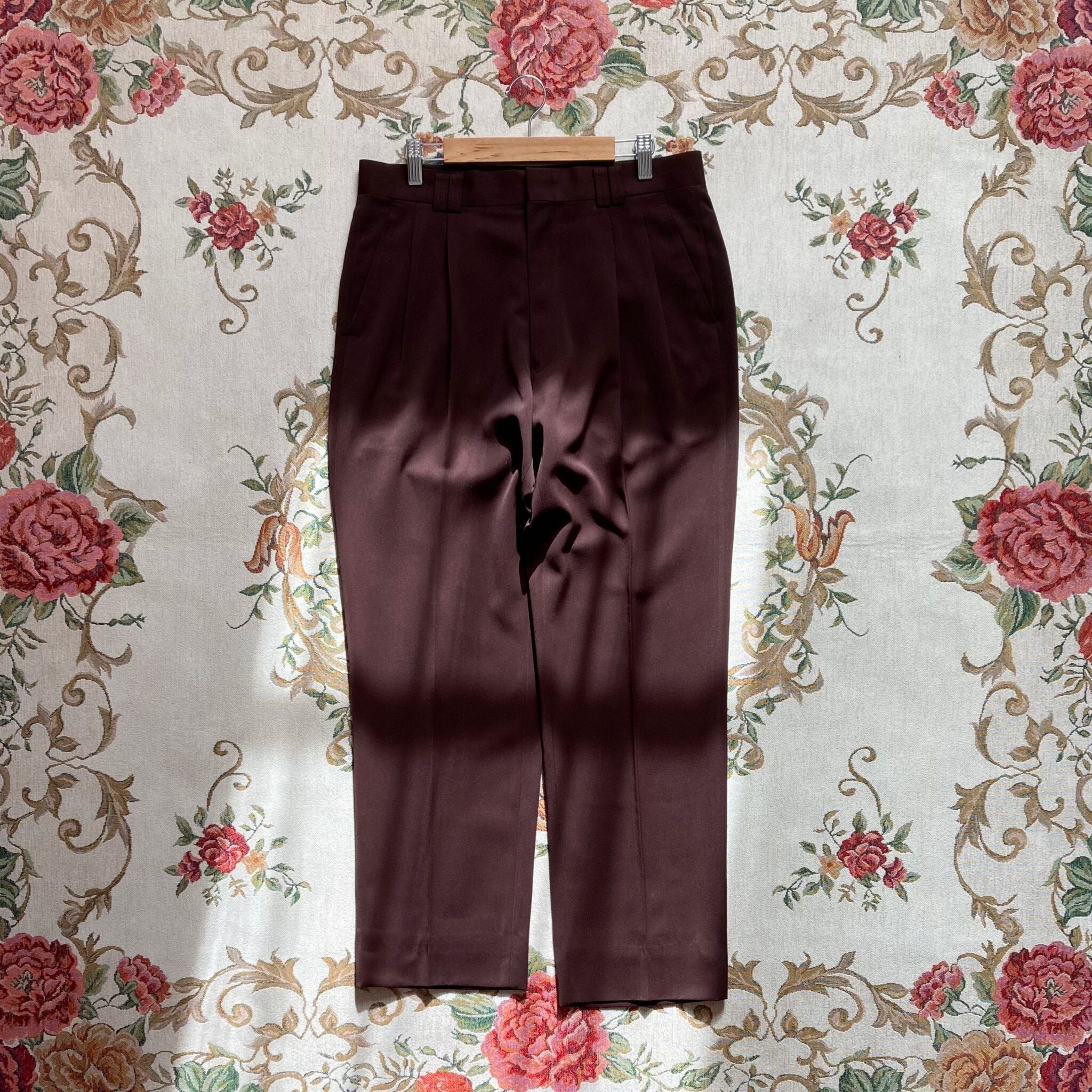 brown slacks