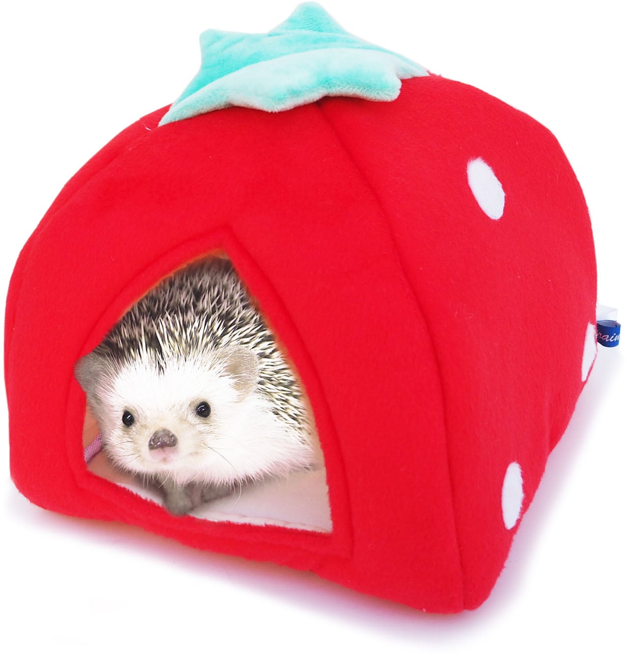 【小動物】みんなのテントハウスいちご レッド/ピンク