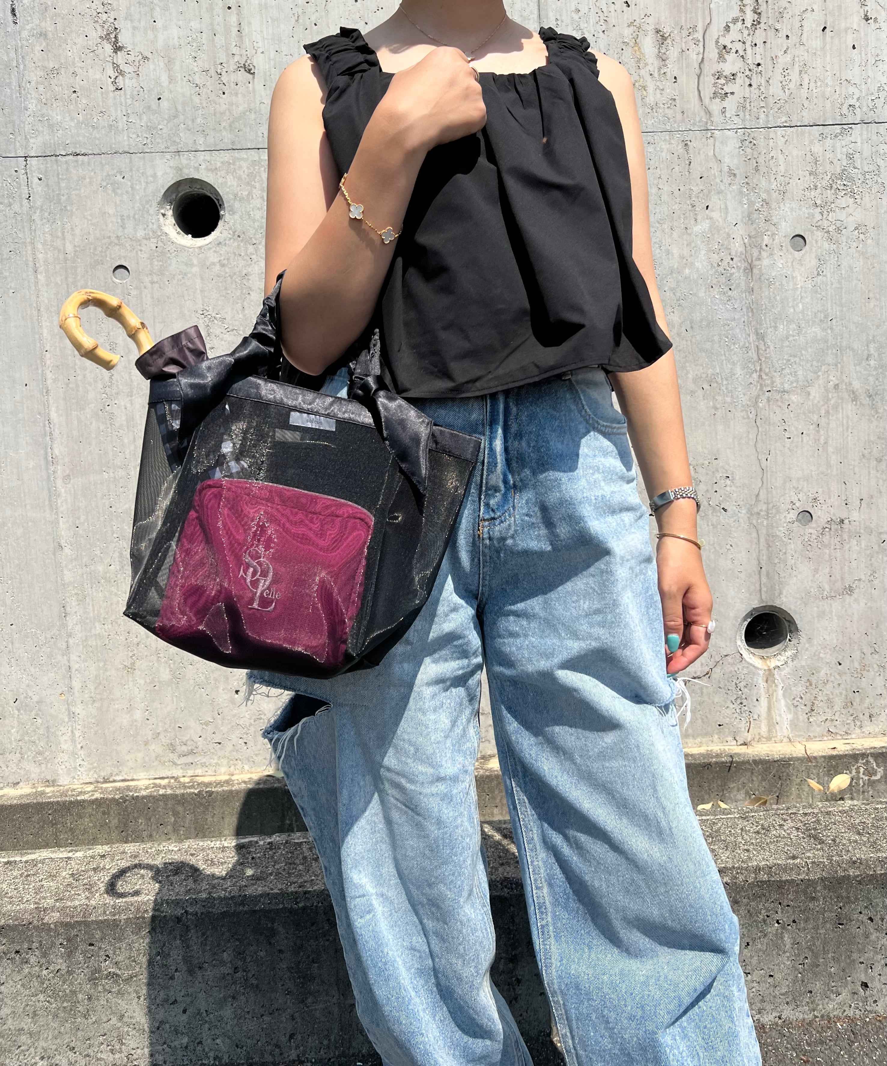 メッシュリボンバッグ | soleile