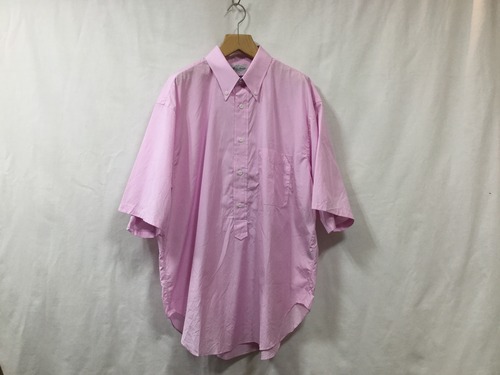 “在庫有り”Marvine Pontiak shirt makers B.D P/O SH Pink Stripe”