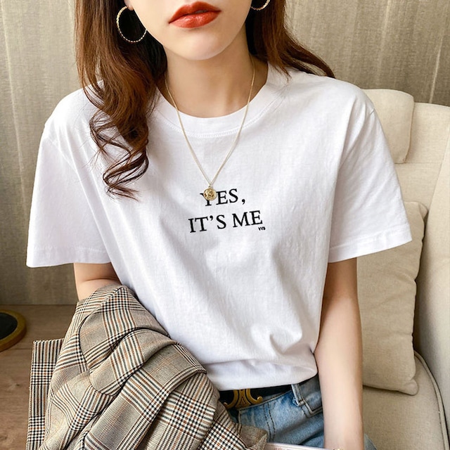 トップス Tシャツ カットソー 半袖 シンプル ロゴ カジュアル