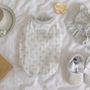 予約【todley】Petite Bear Sleeveless (White)