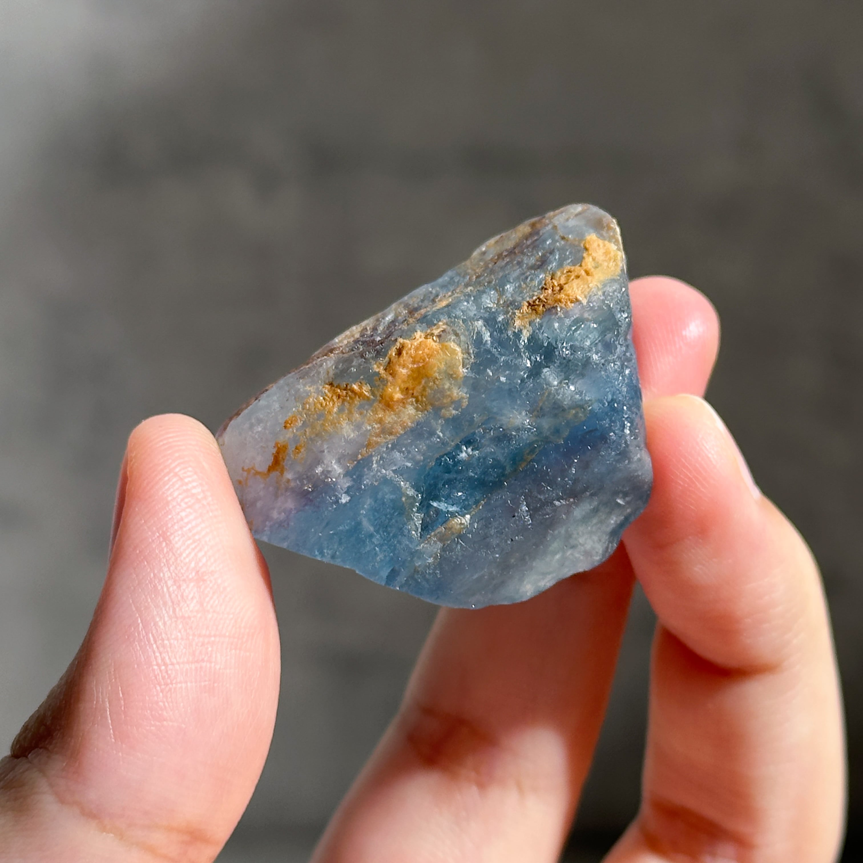 ブルーフローライト 原石 22◇ Fluorite ◇天然石・鉱物