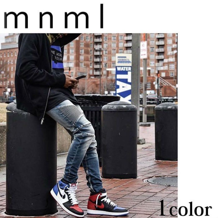 mnml ミニマル 28インチ メンズスキニーデニム 四角く mnml ミニマル 28インチ メンズスキニーデニム 四角く
