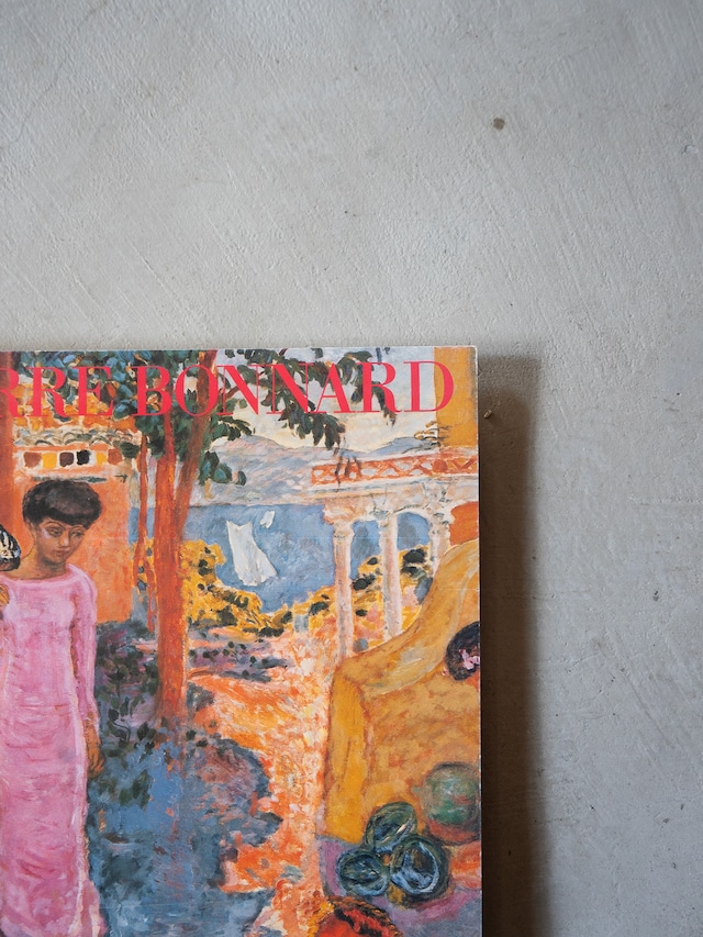 "PIERRE BONNARD" vintage Art book falling apart