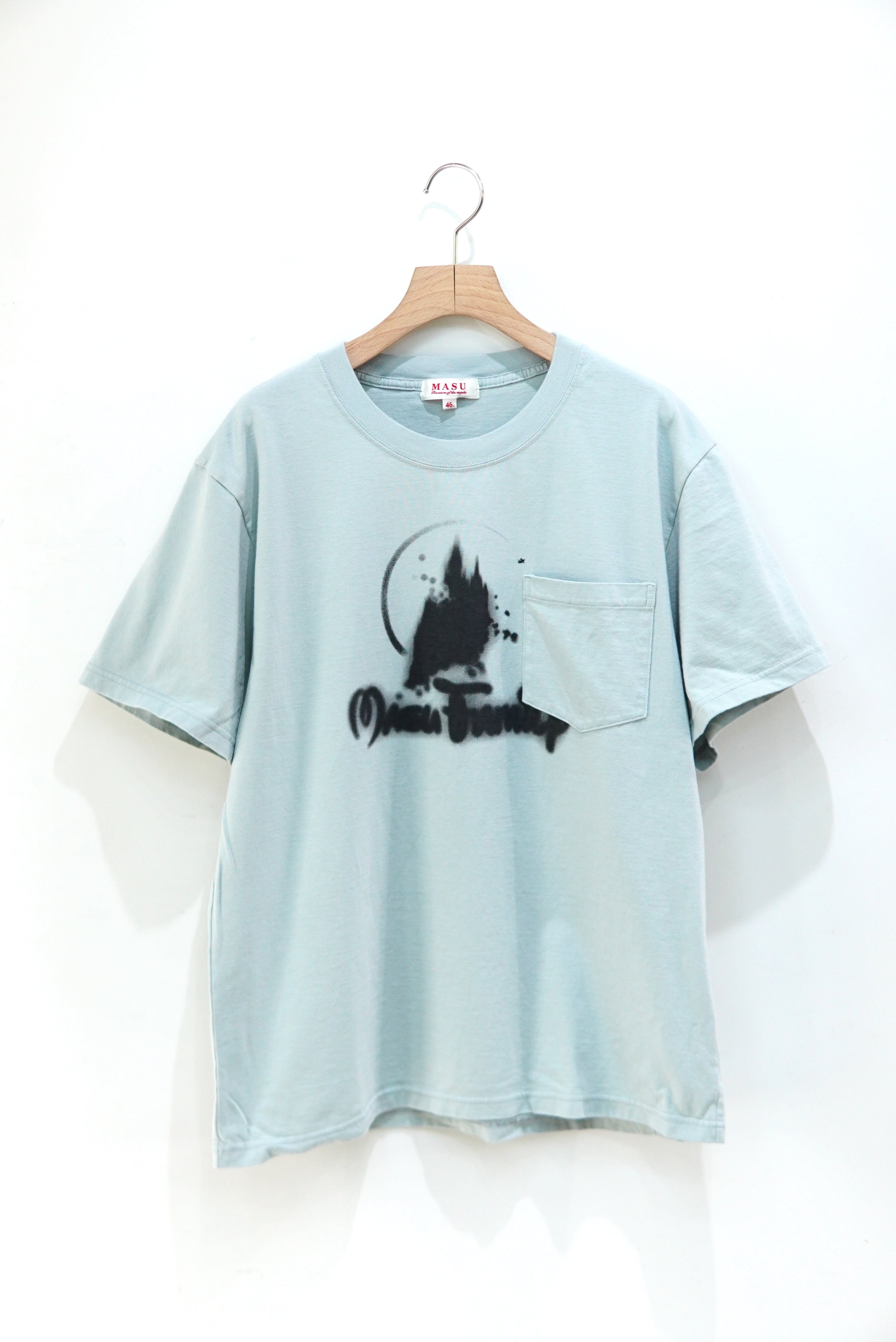 MASU / CASTLE POCKET T-SHIRT