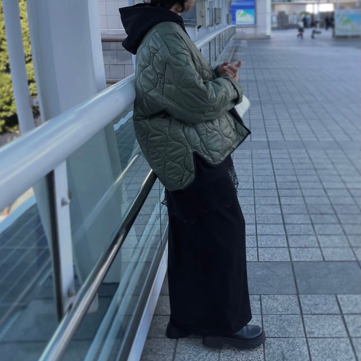 meong blue NYLON MILITARY JACKET NYLON MILITARY JACKET | meong blue