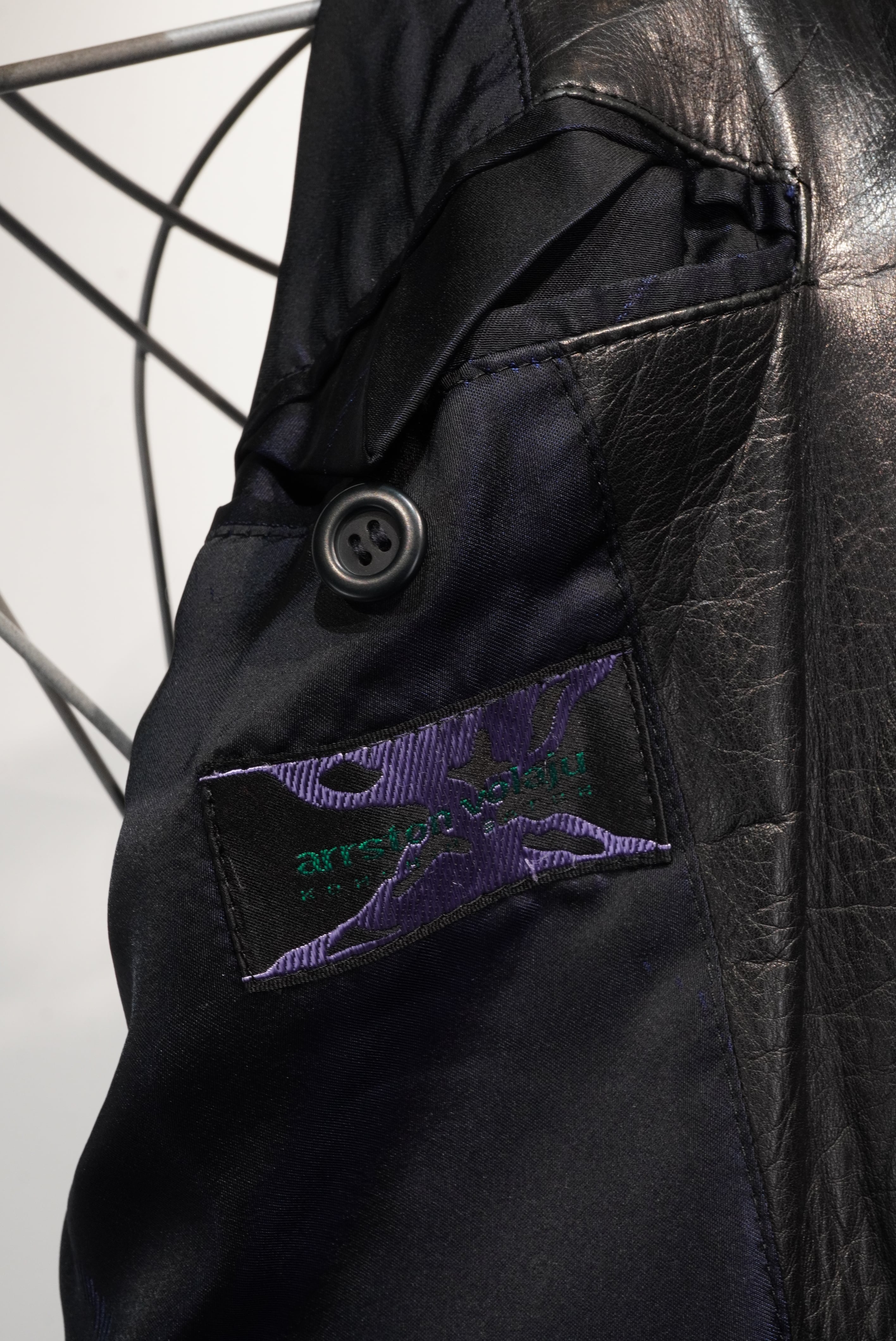 ARCD Vintage Selection / arrston volaju 80's Leather Jacket