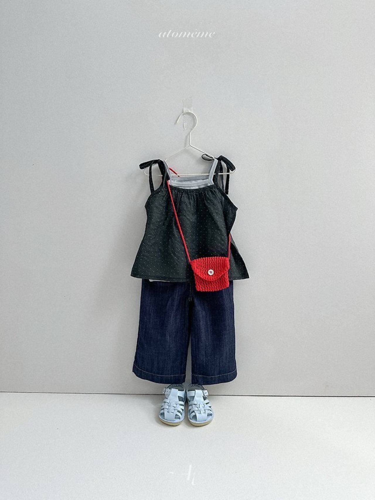 【取寄/韓国直送】atomeme 26/SMフォーミンドットビスチェ｜夏服｜韓国子供服