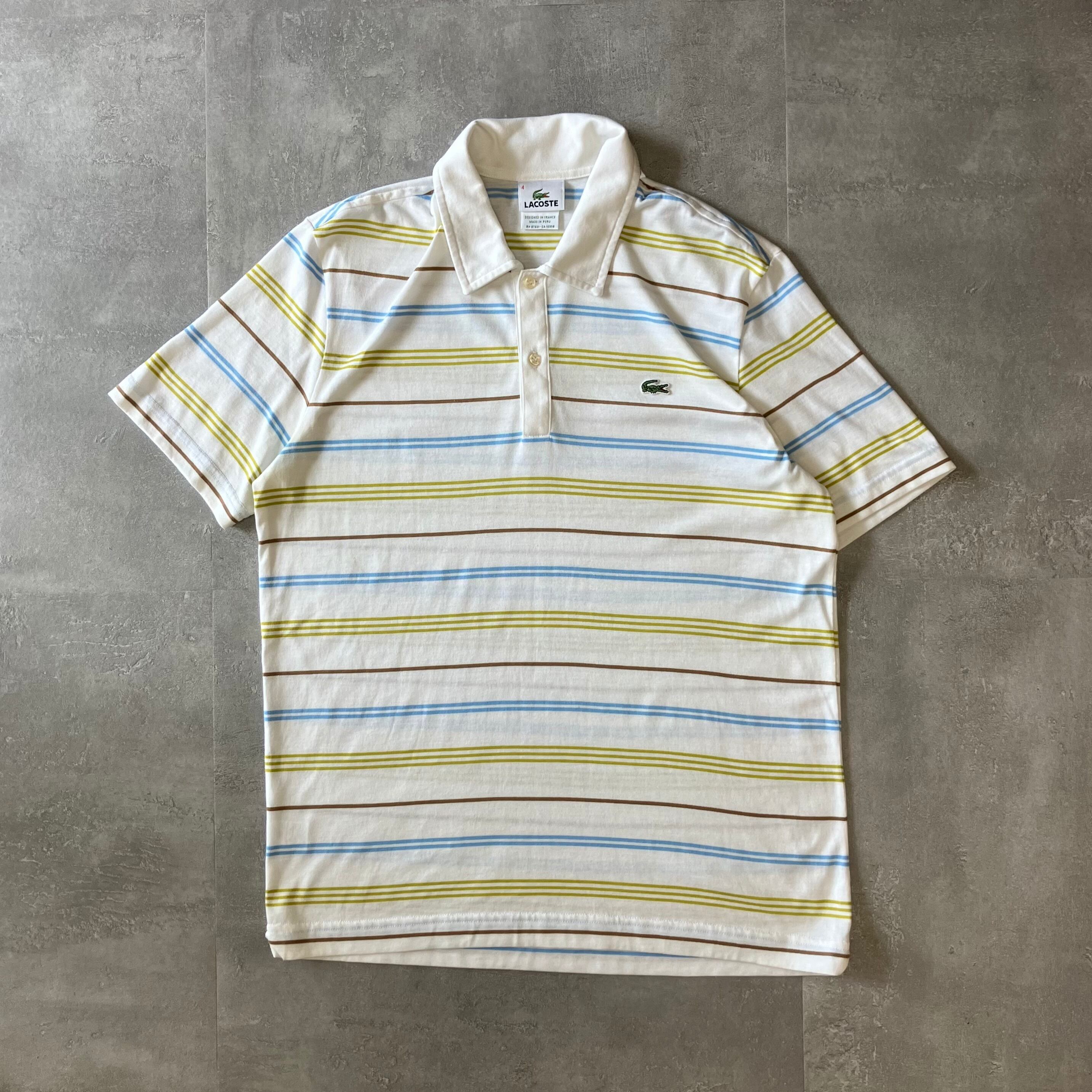 LACOSTE ラコステ ポロシャツ ボーダー 4 No.2634