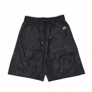 P Logo Nylon Shorts / BLACK