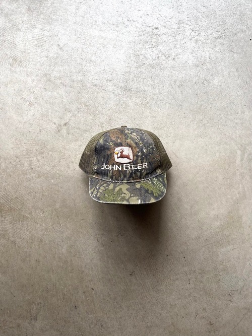 City Hunter REALTREE CAMO TRUCKER CAP “JOHN BEER”