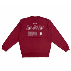 Short-day Plant Sweatshirt  Burgundy