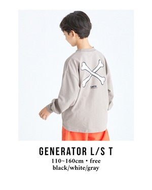 Generator t shirt(ベージュ)