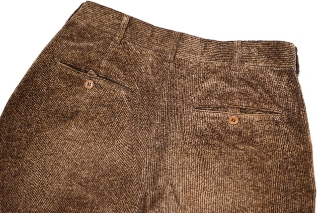 129 コーデュロイ パンツ 茶色 ポールスミス PAUL SMITH LONDON 古着 