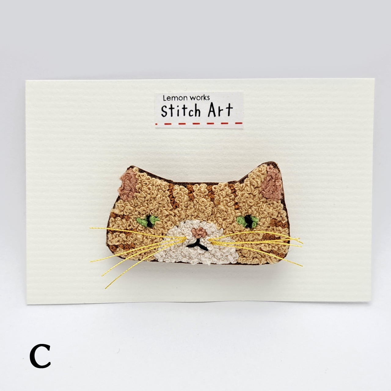 1点のみ❤NO.797❤猫の仲間たち❤レジンへアゴム ブローチ