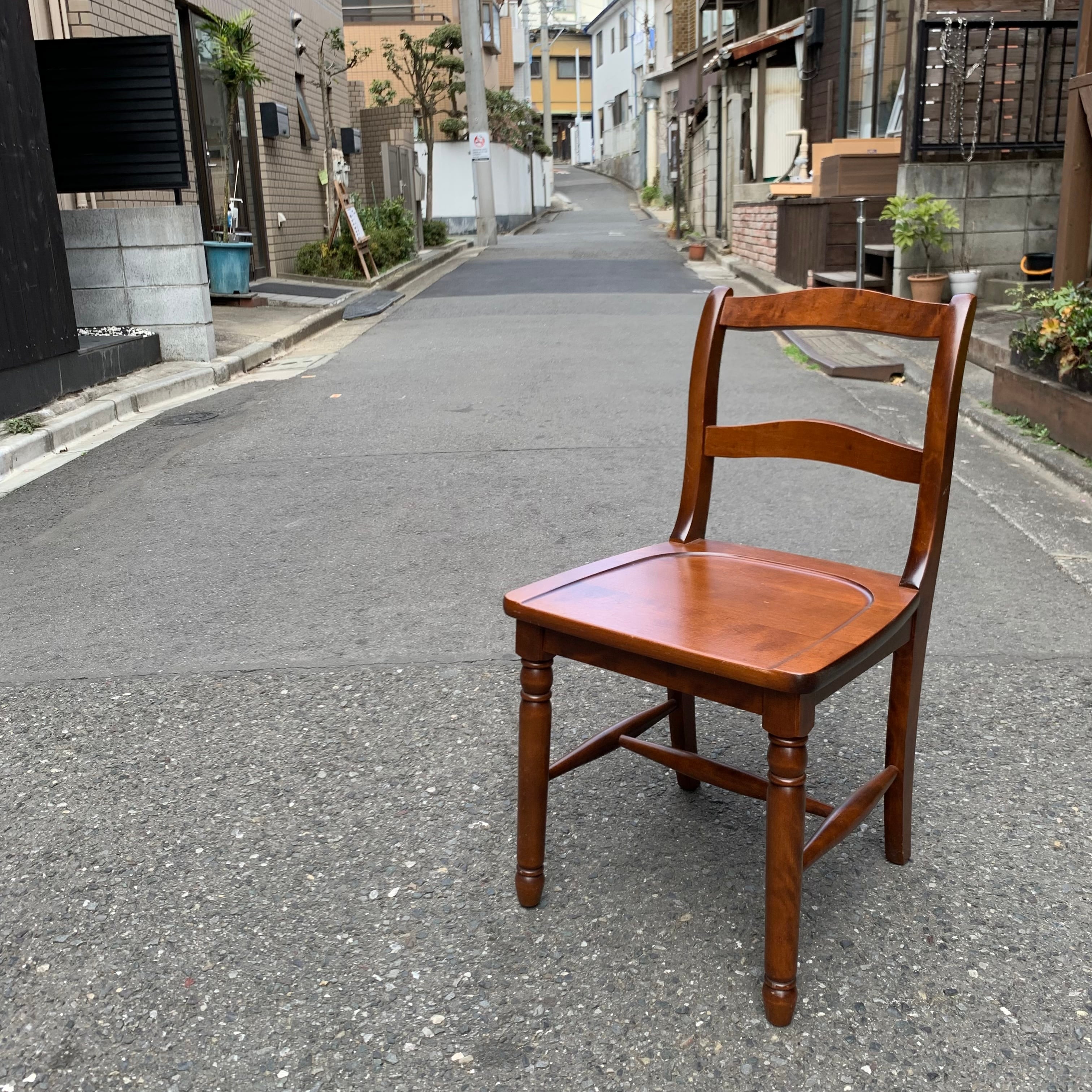 北海道民芸 wood chair トリノス-torinoth- 新宿区神楽坂のリサイクルショップ・古着