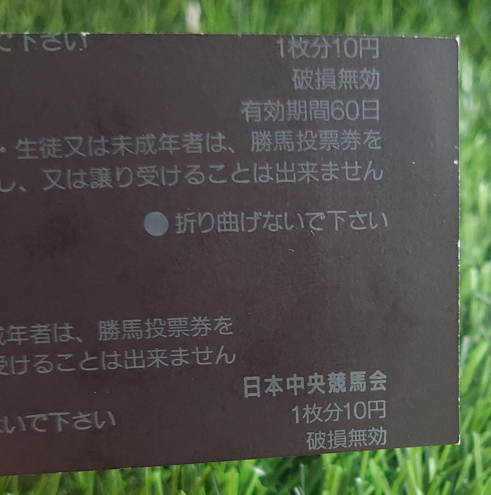 現地的中馬券 エルコンドルパサー：第3回 NHKマイルカップ「東京競馬場