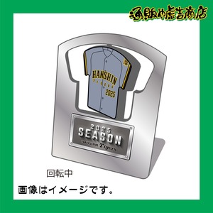 90周年ロゴ　ユニフォーム型回転スタンド（ビジター）