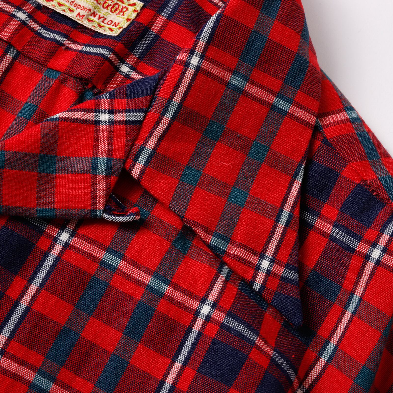 逸品】50s McGREGOR special Vintage Open Collar Shirts big size