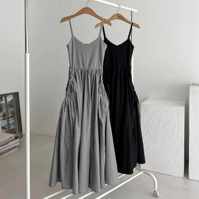 camisole switching dress 10545