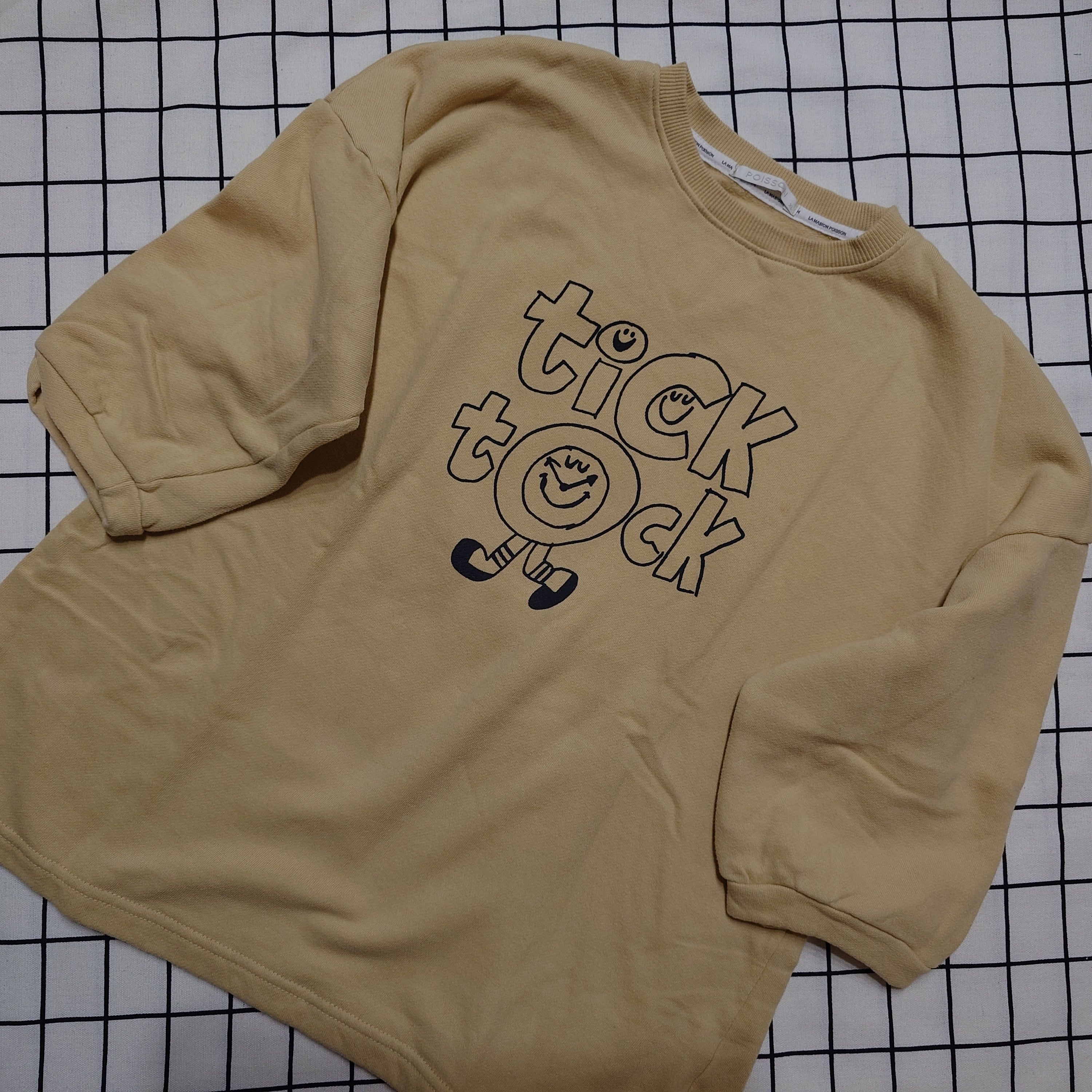 【即納】チクタクT XLsize yellow 【poisson】