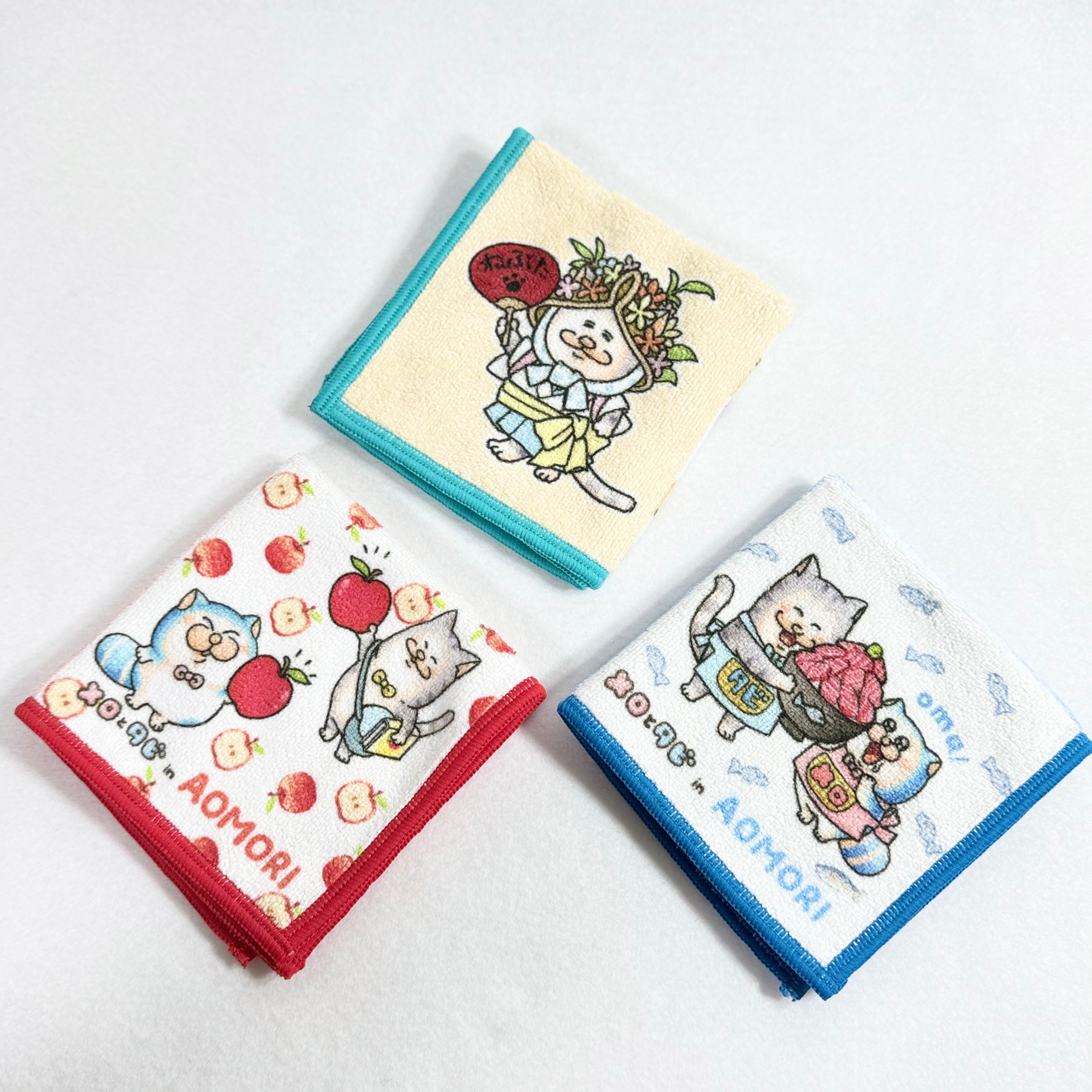 メロとタビ青森 ハンカチ | TORCH-Online Shop-