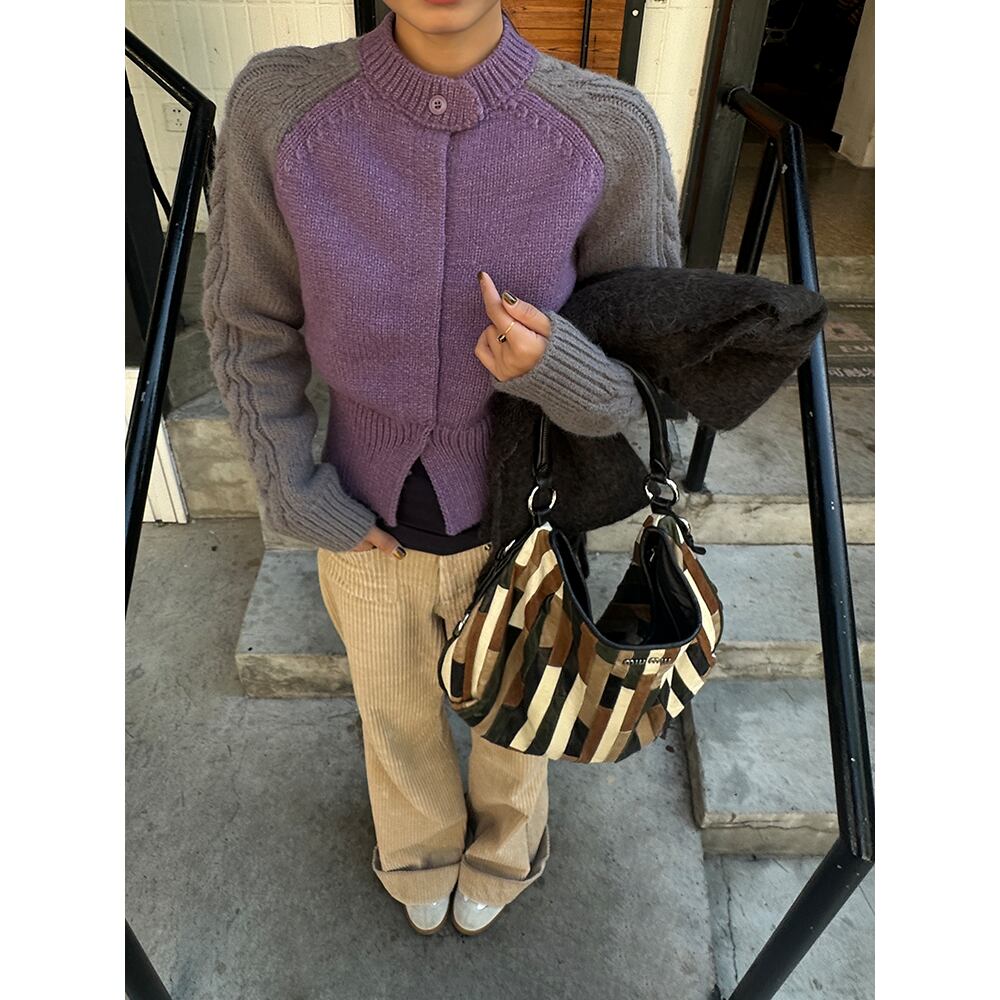 コントラストカラーセータージャケット 2color OJ0395 | arc-en