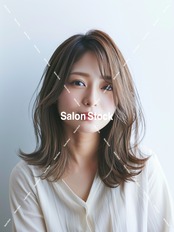 【レディース】セミロングレイヤー