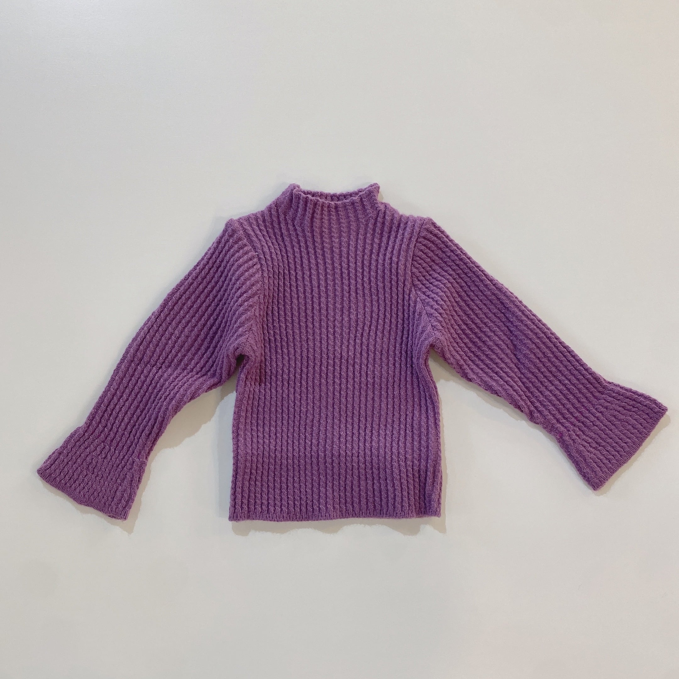 90,100,110cm　フレアスリーブニット