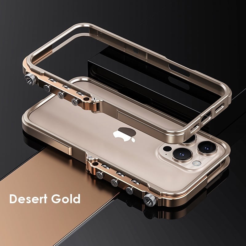 ◇iPhone16/15/14/13/Pro/Pro Max/Plus◇ Aluminum Alloy Bumper Phone