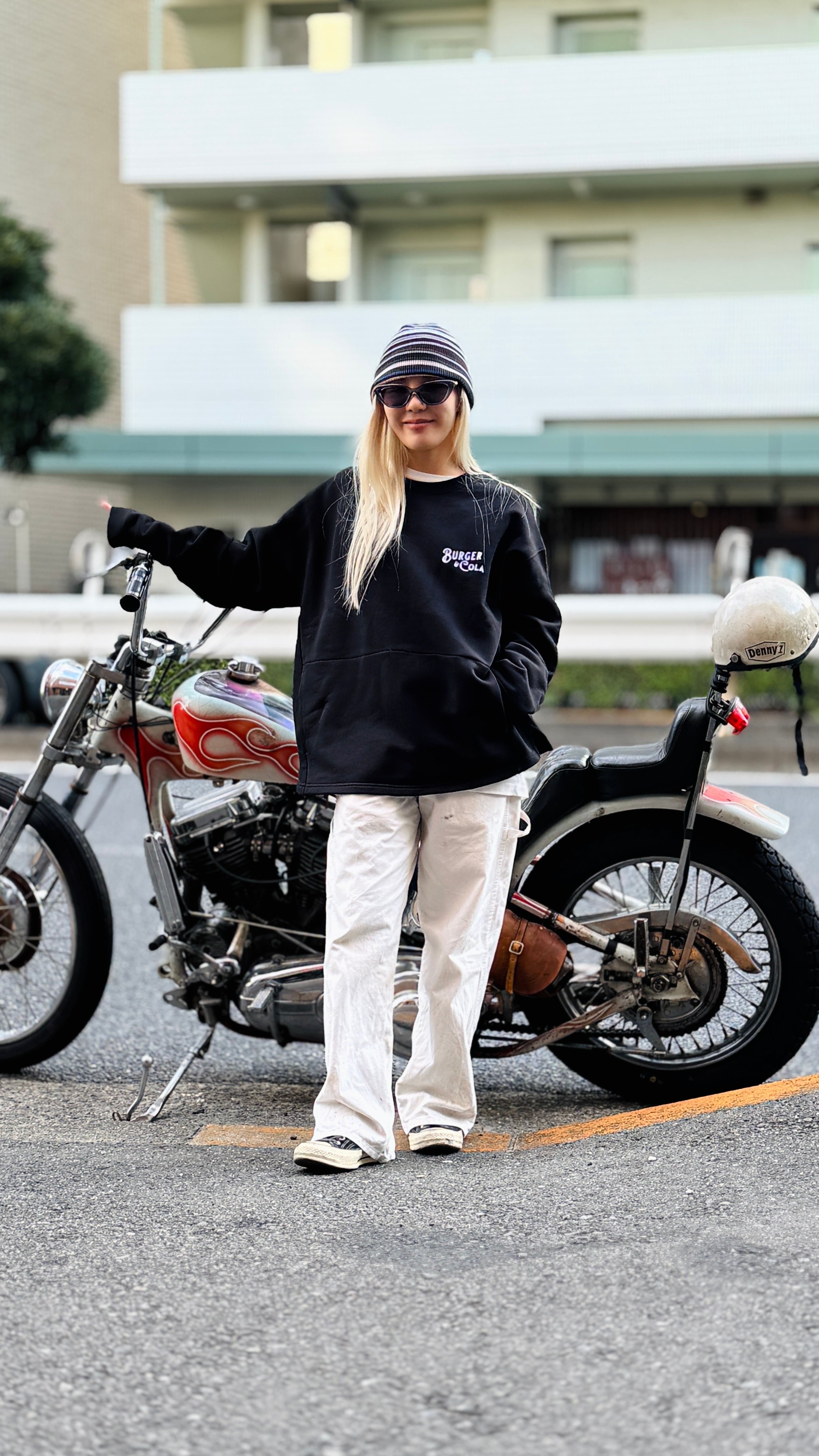 wantkey camp burger&cola コラボTシャツ WANTKEY CAMP LOGO L/S Tee BLACK | AMERICAN BURGER & COLA