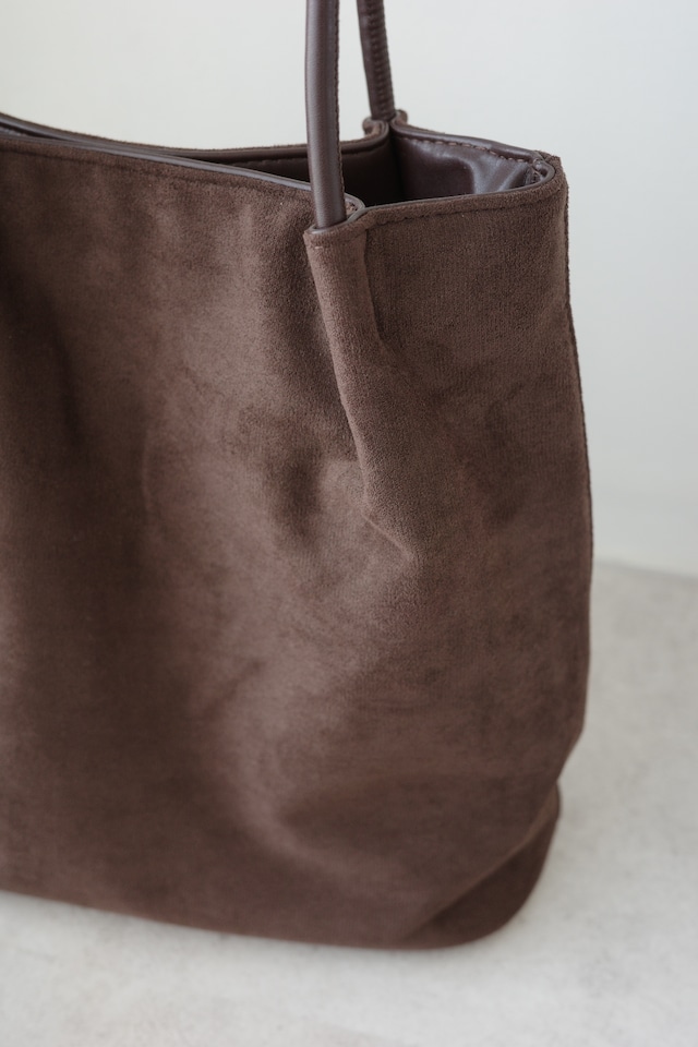 (予約) Fil. / Suede sholder tote bag 2color