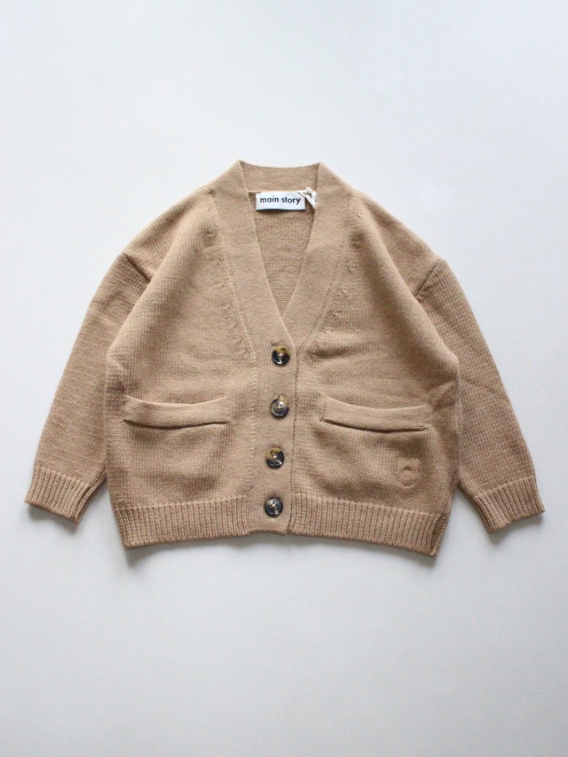 main story  Oversized Cardigan  Camel